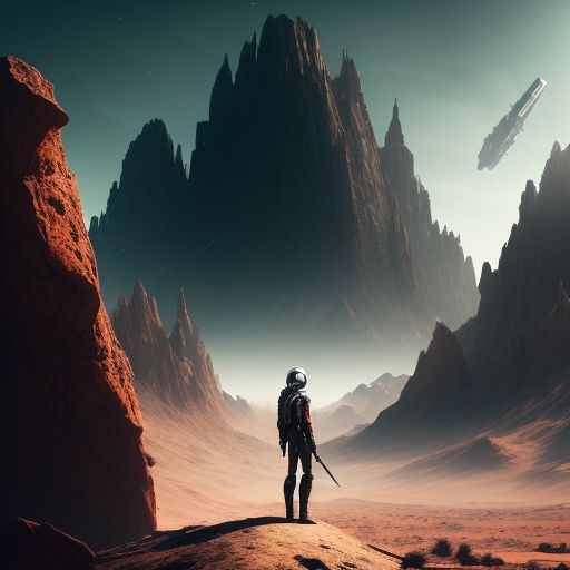 莉娜，一個星際探險家